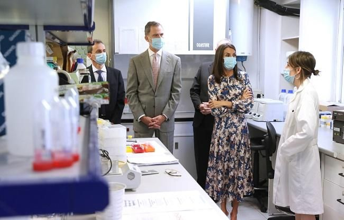 Los reyes Felipe y Letizia visitan el Museo Nacional de Ciencias Naturales