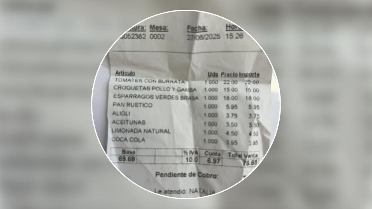 Indignación por el precio del aperitivo en un restaurante de Palma: "Primera vez que veo esto, me parece un abuso"