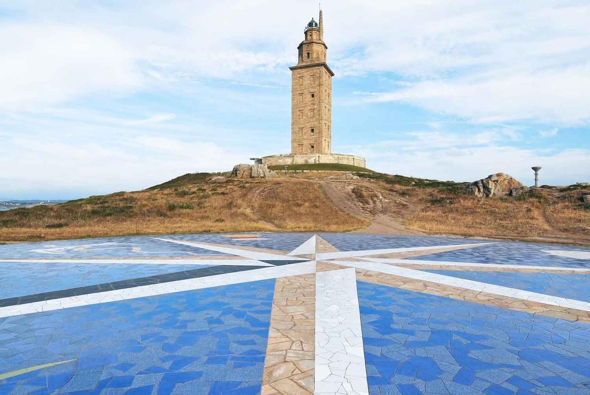 Torre de Hercules en La Coruna