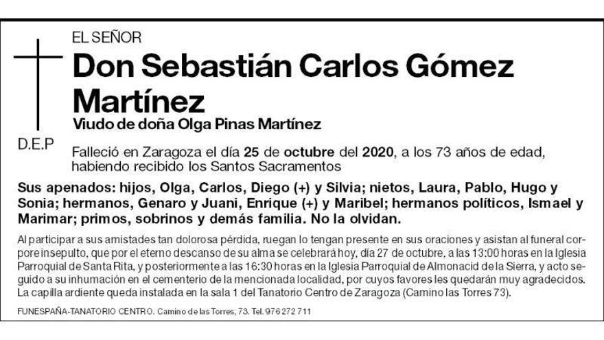 Don Sebastián Carlos Gómez Martínez