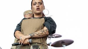 Lia Kali en el festival Cruïlla 2025, en el Parc del Fòrum el 9 de julio de 2025.