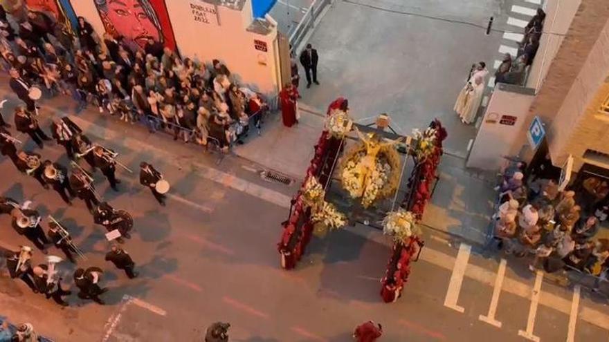 Semana Santa en Alicante 2026: así ha sido la salida del Cristo Esperanza de los Jóvenes de la Hermandad de la Santa Cena