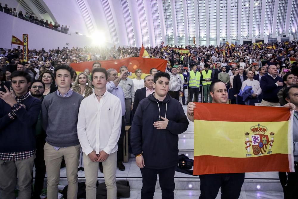 Apertura de campaña de Vox en el Calatrava, en Oviedo