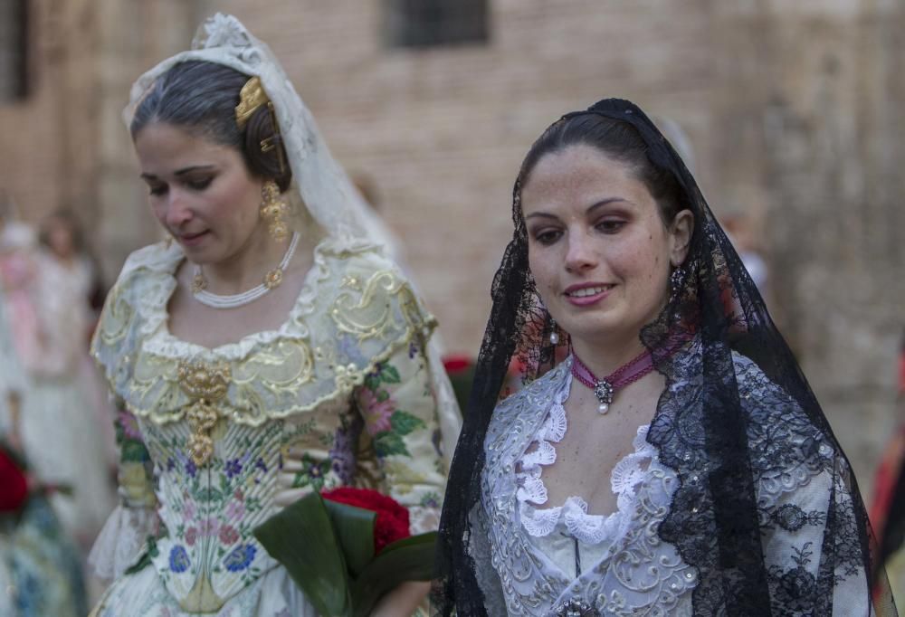 Primer día de Ofrenda de Fallas