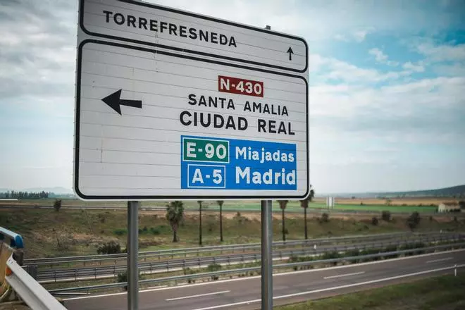 Fotogalería | Lugar donde se ha registrado el trágico accidente cerca de Mérida