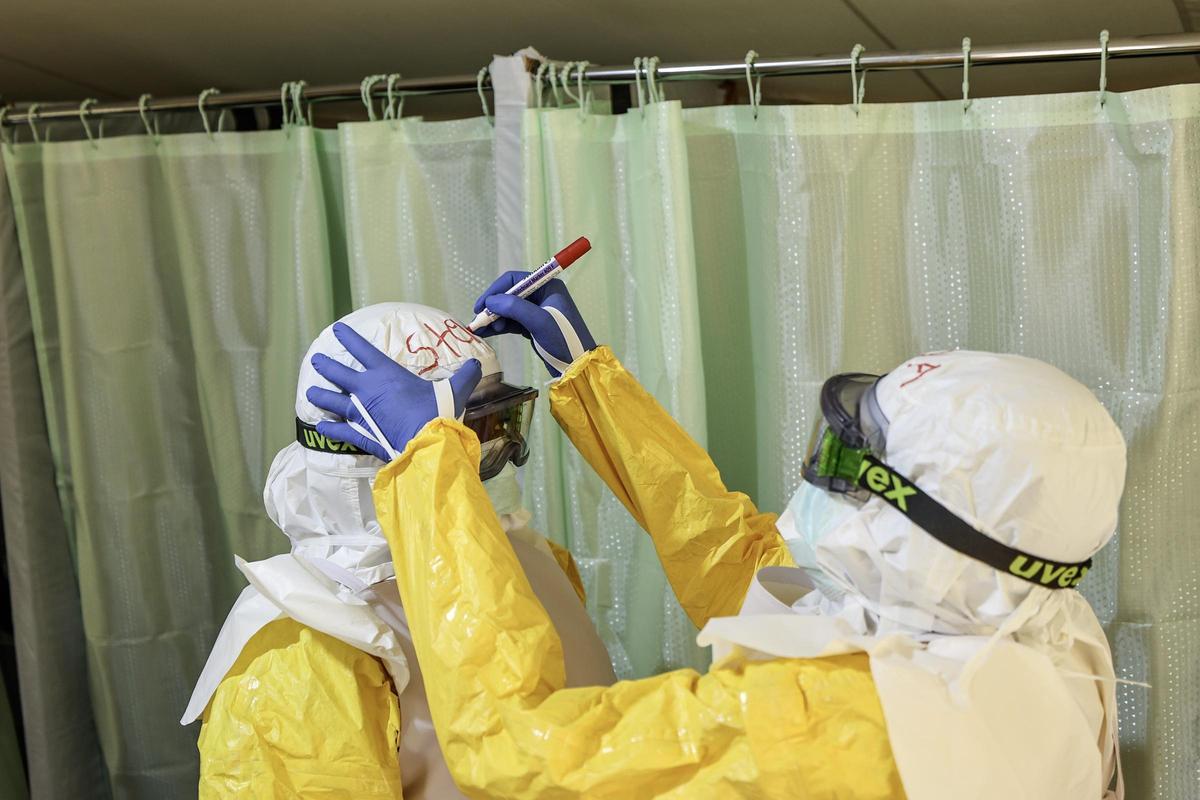 Médicos Sin Fronteras entrena a sus equipos en Nairobi ante el riesgo de ébola en la República Democrática del Congo Médicos Sin Fronteras entrena a sus equipos en Nairobi ante el riesgo de ébola en la República Democrática del Congo