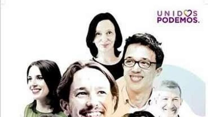 Cartel de Podemos. // FdV