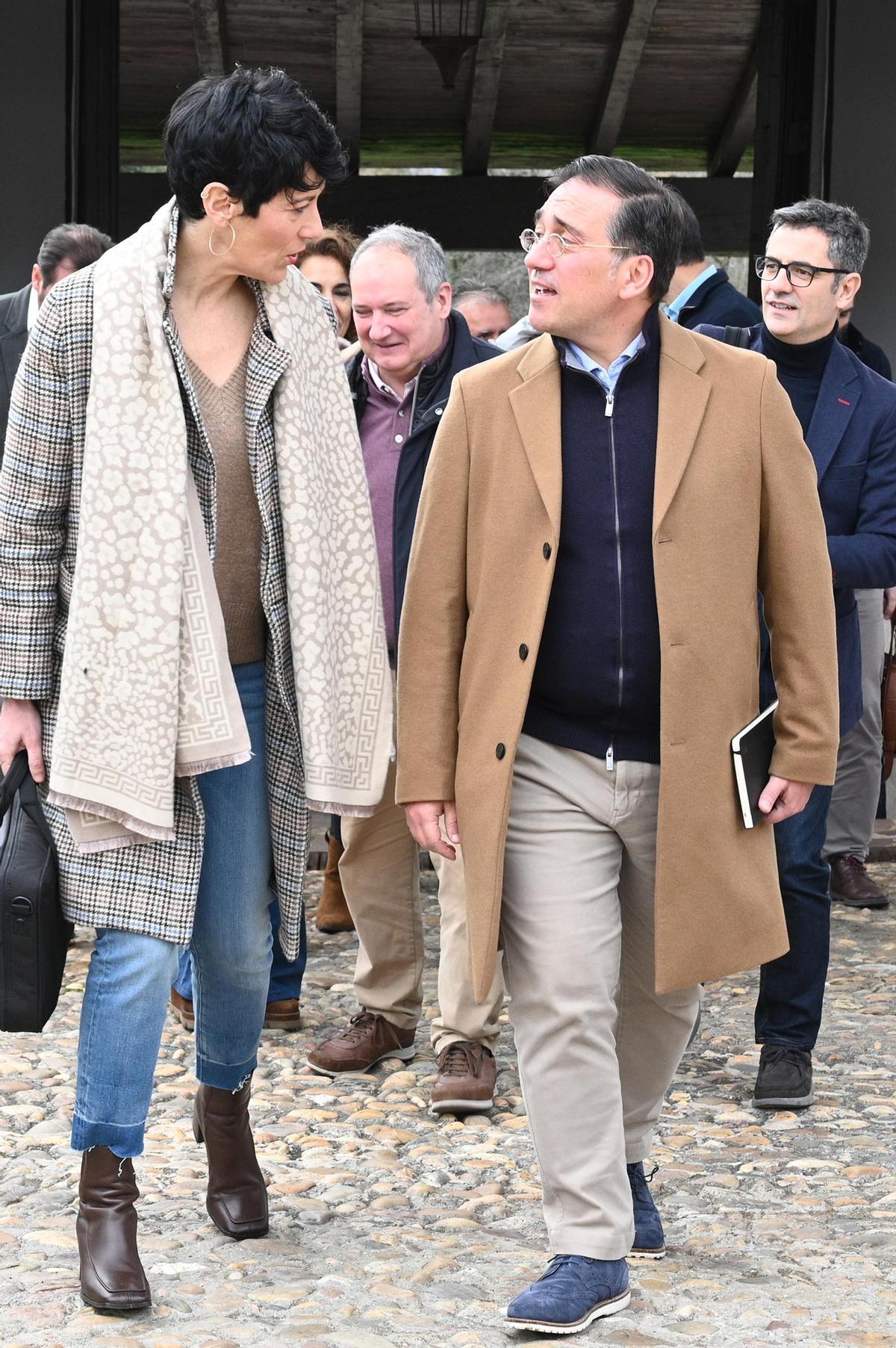 La reunión del Gobierno en Quintos de Mora, en imágenes