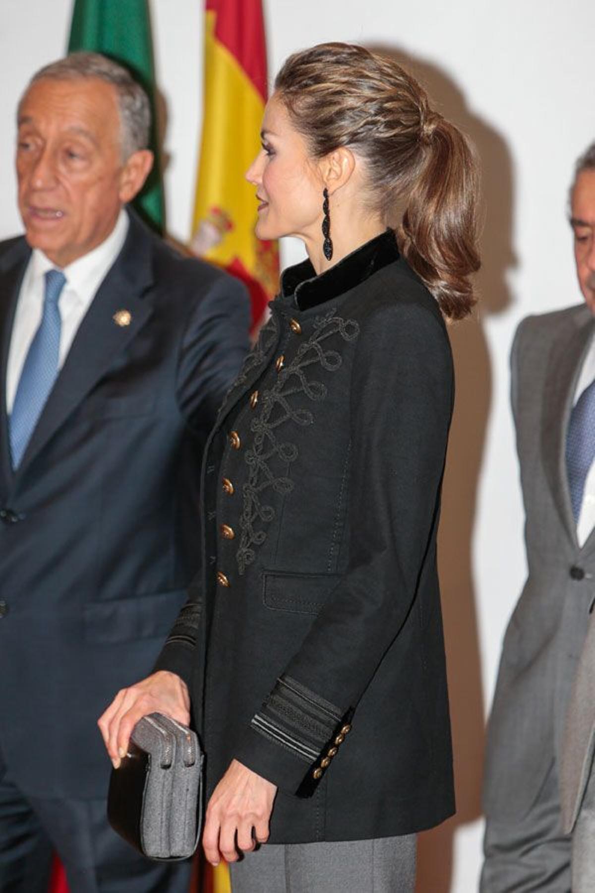 La chaqueta militar de Zara de Letizia Ortiz