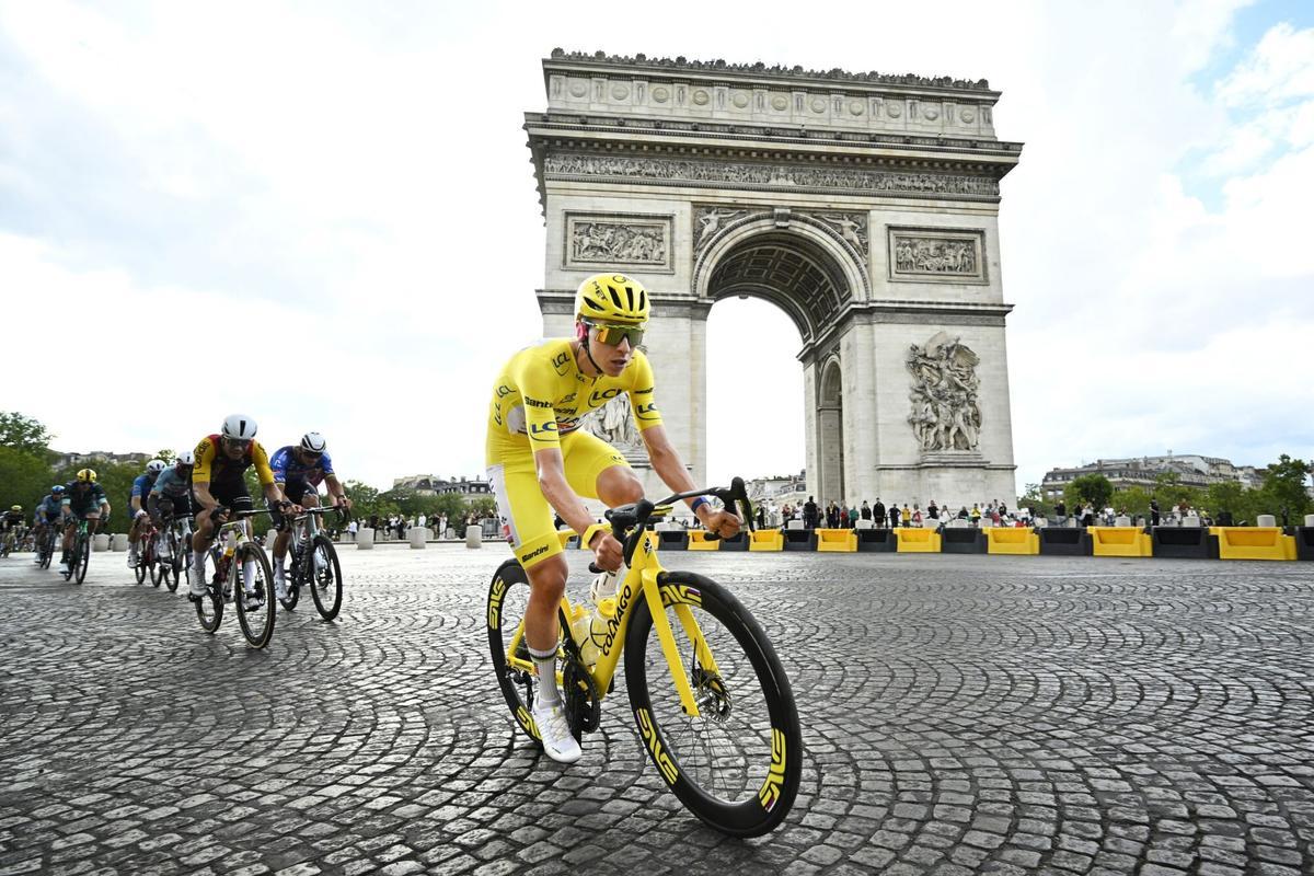 Las mejores imágenes de la 21ª etapa del Tour de Francia.