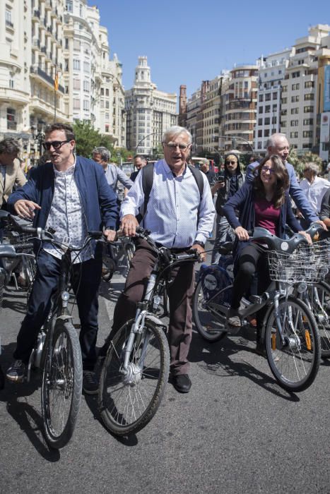 Pleno del Congreso Ibérico de la bicicleta