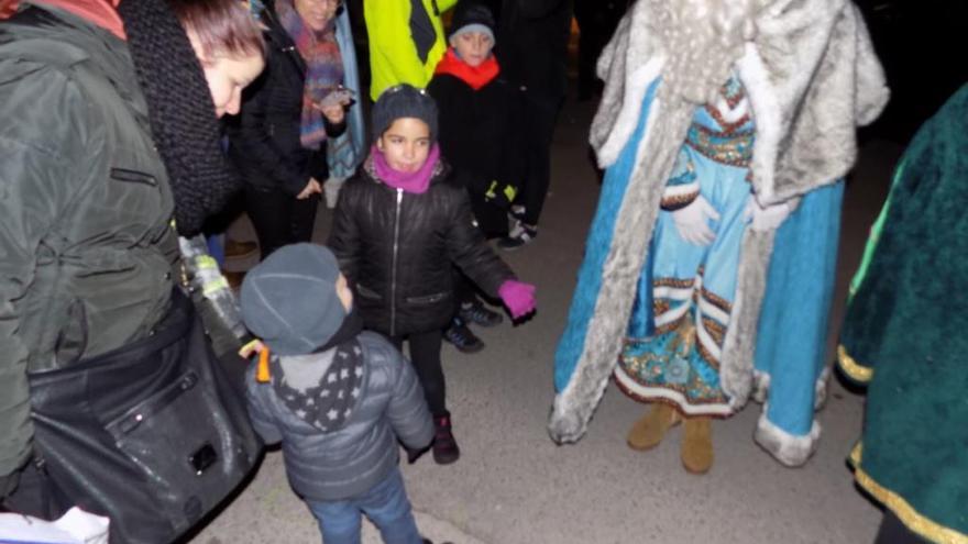 Els Reis de l´Orient a la cavalcada de Sant Joan de l´any passat