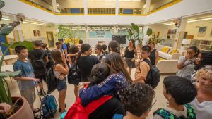 Inicio del curso en el Institut Escola Canyelles
