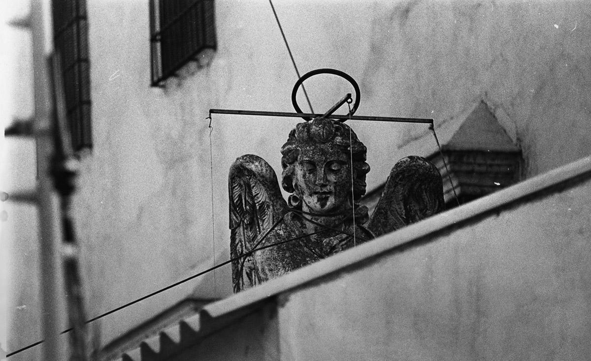 La restauración del Triunfo de San Rafael de 1985, en imágenes