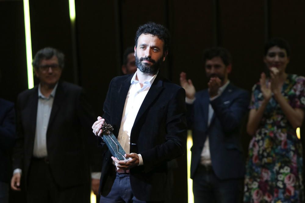 Rosrigo Sorogoyen, realizador de Stockholm y Que Dios nos perdone, recibió el Premio Málaga Talent-La Opinión de Málaga