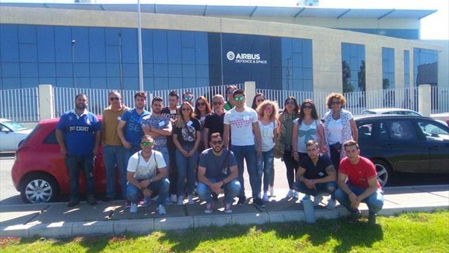 Los alumnos visitan Airbus y Navantia