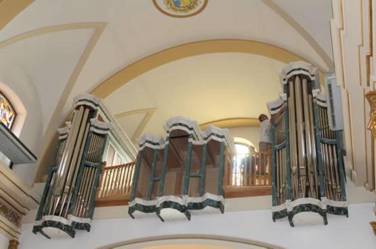 El órgano de la Inmaculada sonará el día de la Patrona tras años de trabajos