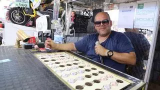Rafael Cañadilla, 'speaker' en la Feria: «He sido camarero, albañil... pero siempre he vuelto al bingo»