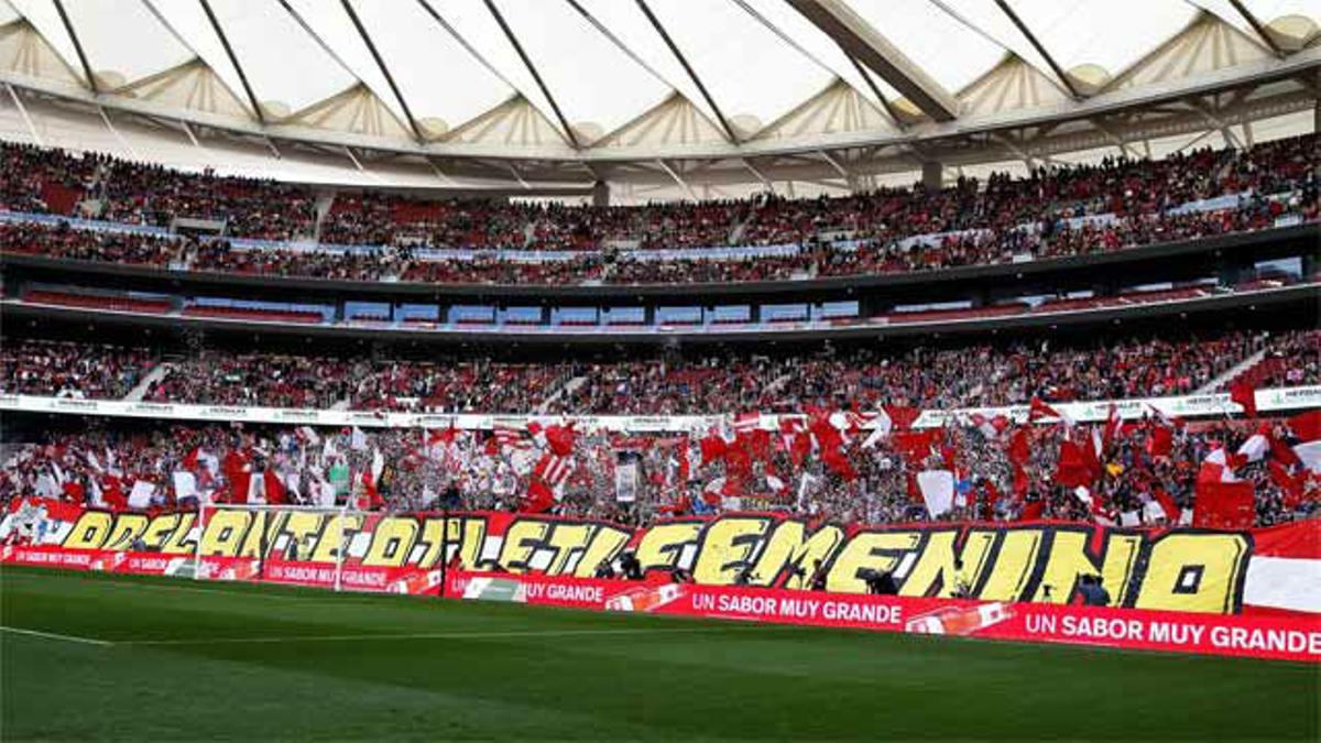 El Wanda bate el récord mundial de asistencia en el Atlético - Barça femenino