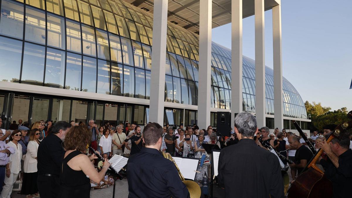 Reapertura del Palau de la Música tras un lustro en obras.