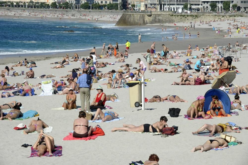 El verano 2016 arranca en A Coruña con buen tiempo