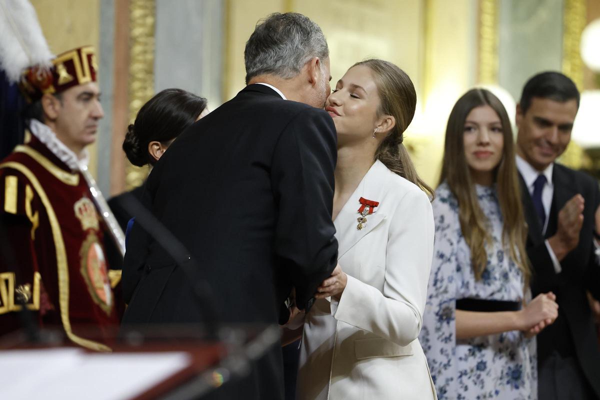 Leonor jura la Constitución en su 18 cumpleaños