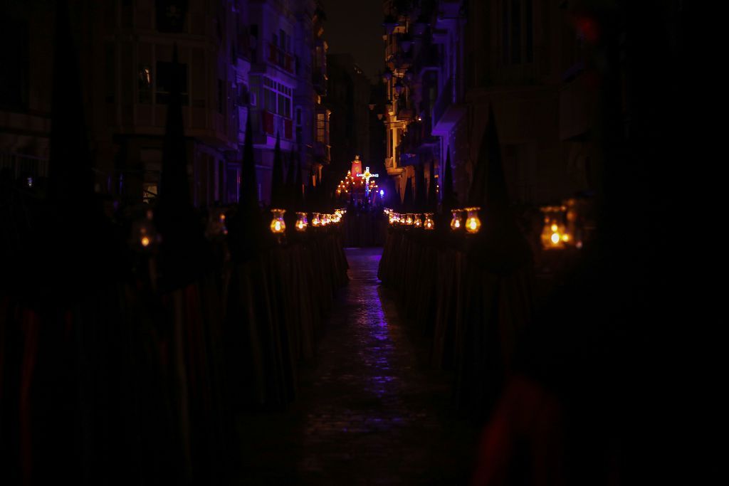 Las imágenes de la Procesión del Silencio en Cartagena