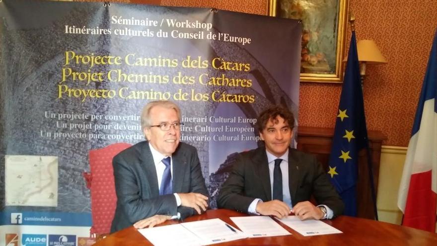 Promoción conjunta de Turisme con la región francesa de Carcassone