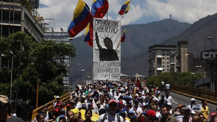 El pulso entre Maduro y Guaidó vuelve a medirse en las calles de venezuela