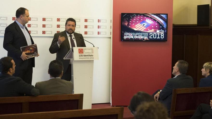 La Diputación de Castellón presenta un presupuesto récord de 135 millones