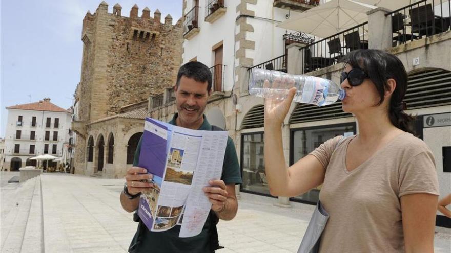 Mérida alcanza los 44,4º y se sitúa como la segunda ciudad española con las temperaturas más altas