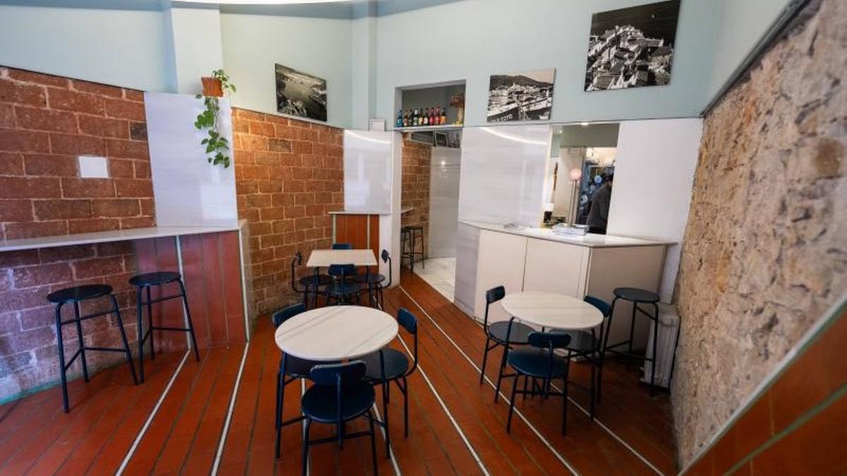 La sala del restaurante Xanc i Meli.