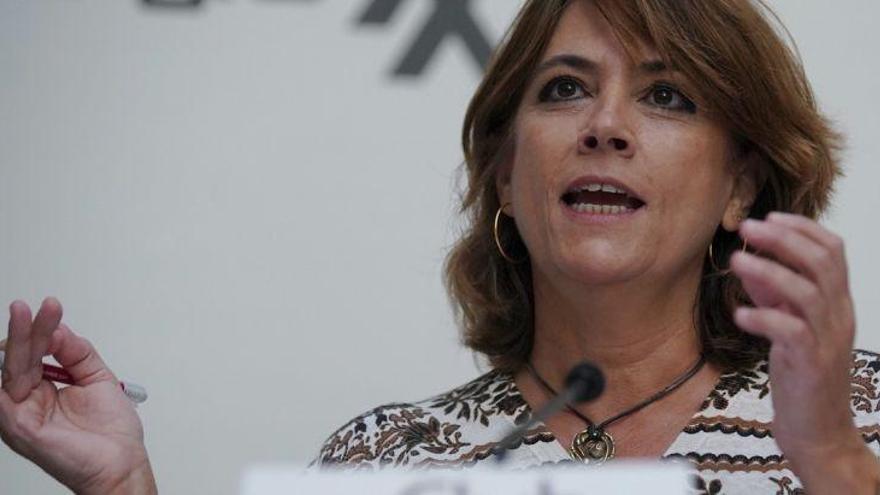 Así define la ministra Delgado a Casado, Rivera y Abascal: &#039;La derecha trifálica&#039;