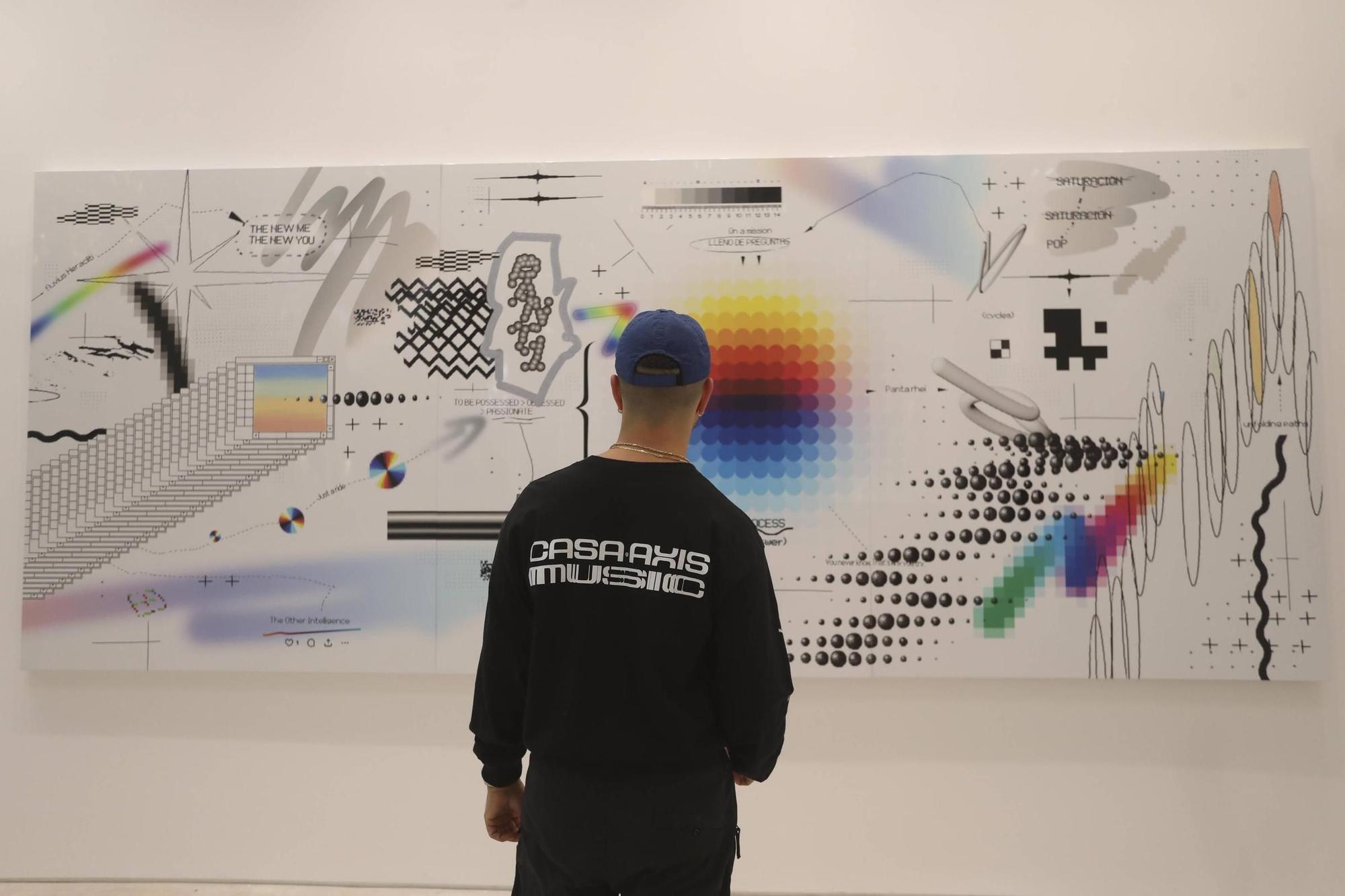 Felipe Pantone presenta en Casa Axis 'Axis of Divergence'