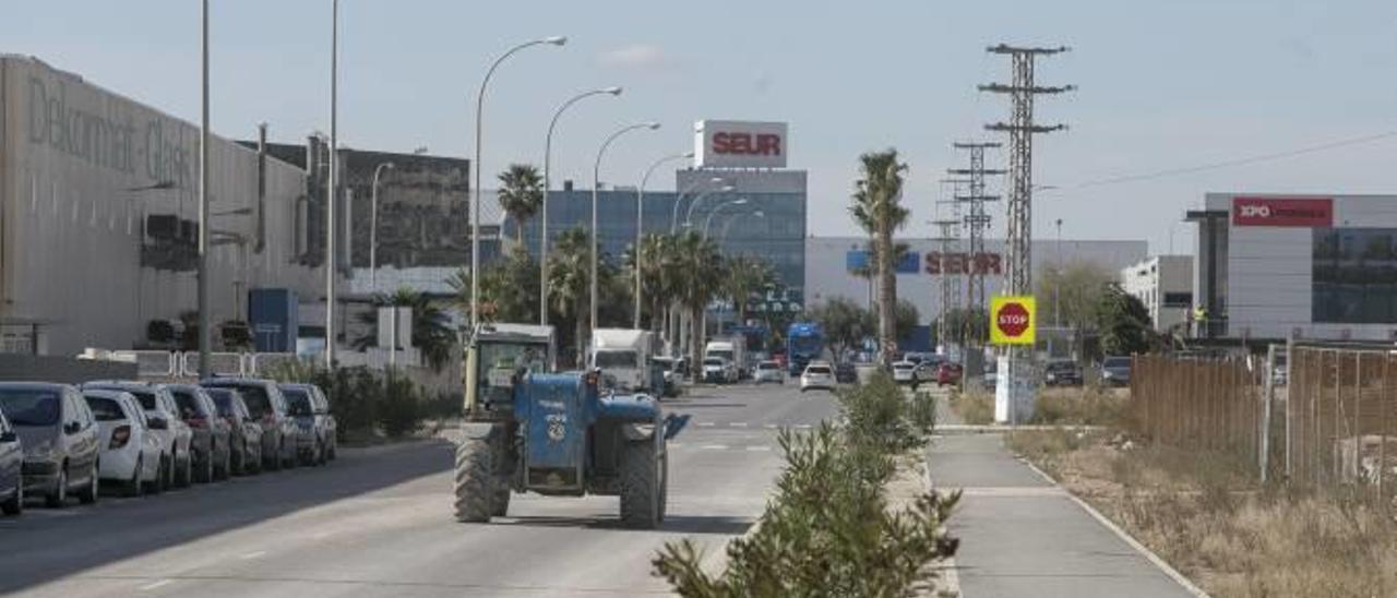 Imagen del polígono industrial de las Atalayas, en una imagen de archivo.