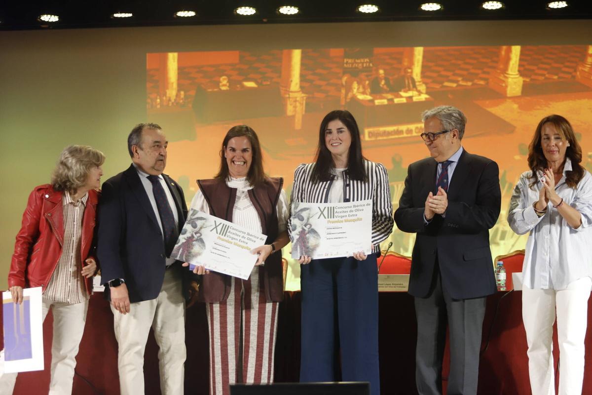 Dos aceites de la Subbética se alzan en el Concurso Ibérico de los Premios Mezquita