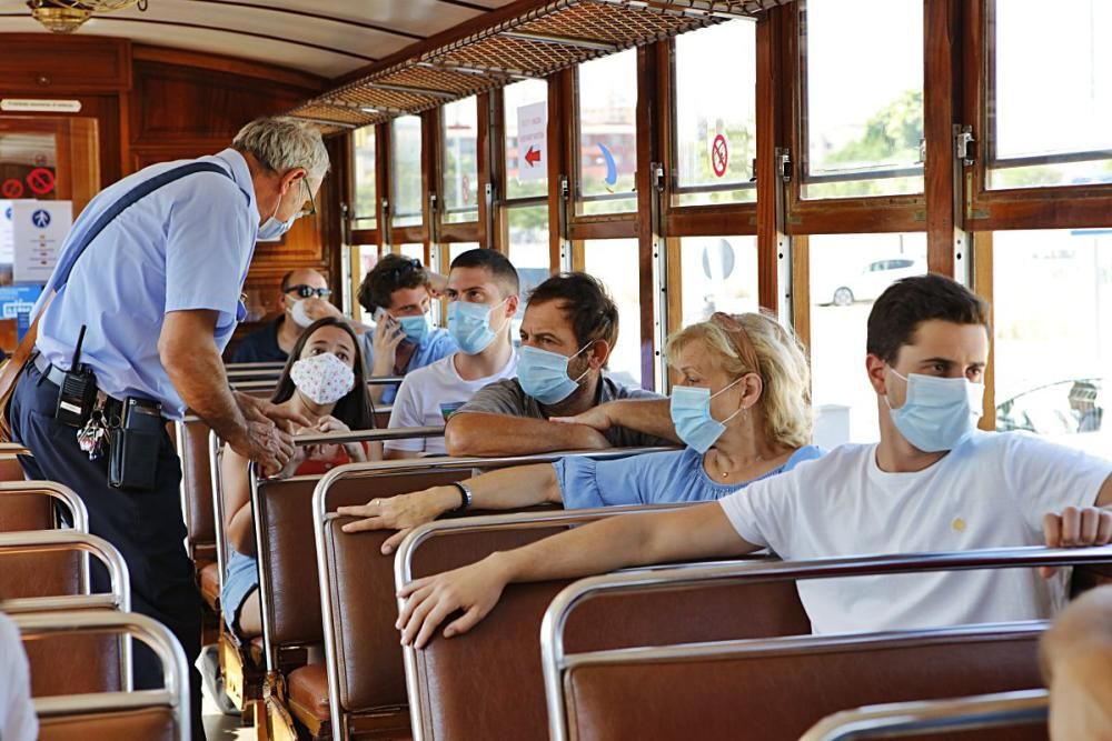 Impressionen der ersten Zugfahrt nach Sóller