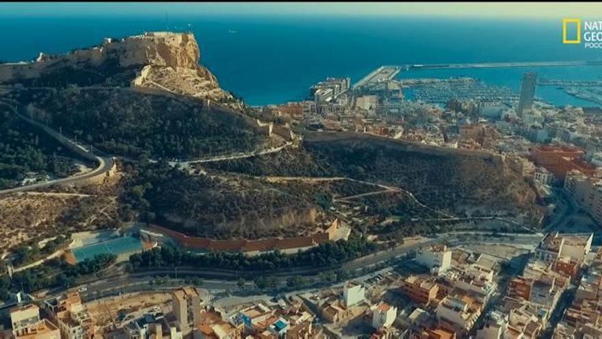 Captura del vídeo del cineasta ruso Aleksei Pavlov sobre Alicante, y que ha tomado durante seis meses.