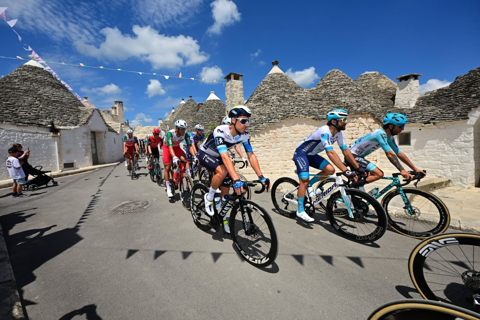 La etapa 3 del Giro de Italia, en imágenes.
