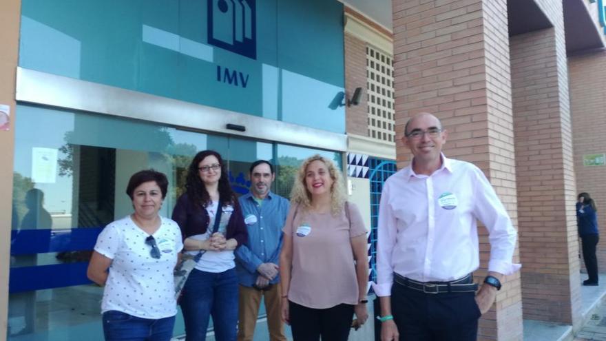 Los candidatos de Adelante Málaga en el IMV