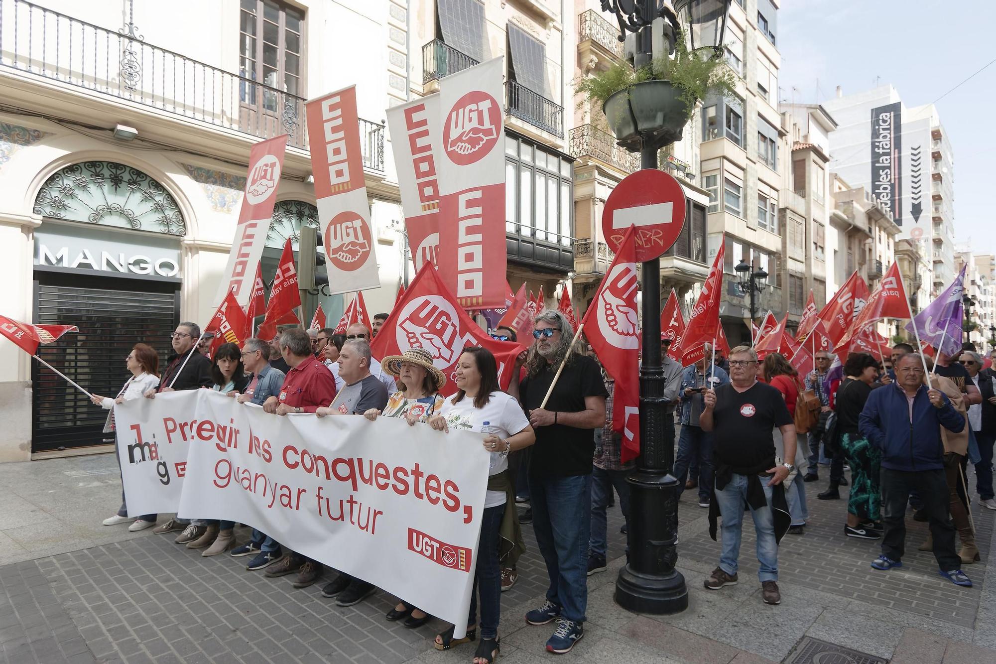 Galería de imágenes: Castelló reivindica los derechos de los trabajadores