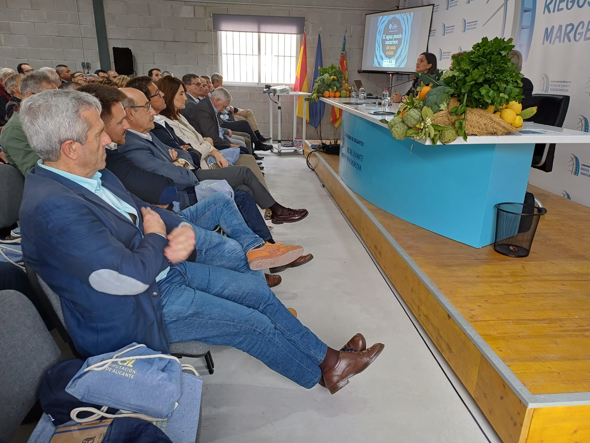 Jornada conmenorativa del Día Mundial del Agua en la Comunidad de Riegos de Levante Margen Derecha en Rojales