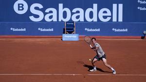 Carballés, durante un partido