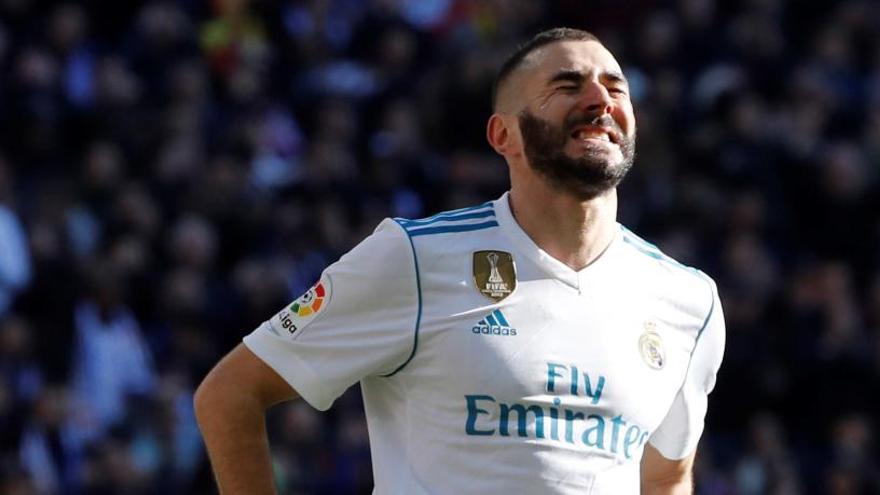 Benzema, entre dos y tres semanas de baja por lesión