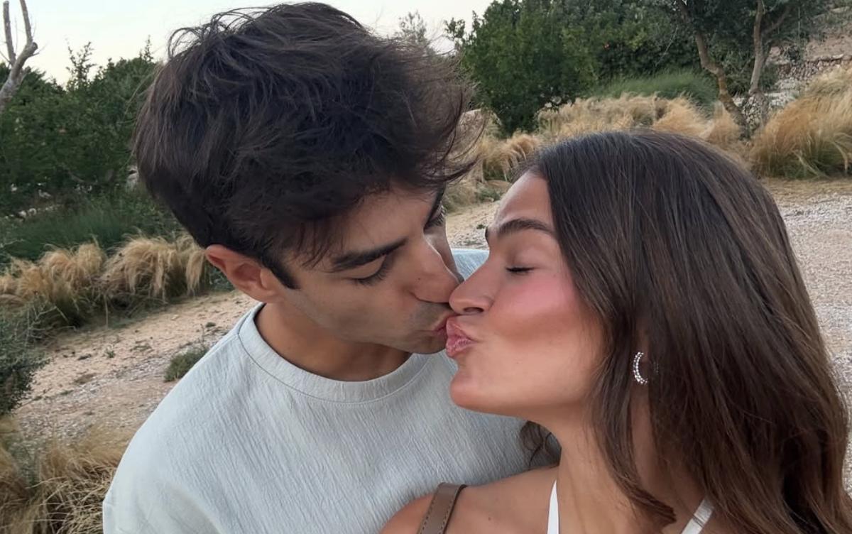 Laura Escanes y Joan Verdú en Menorca