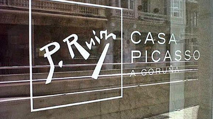 Imagen distintiva de la Casa Picasso.