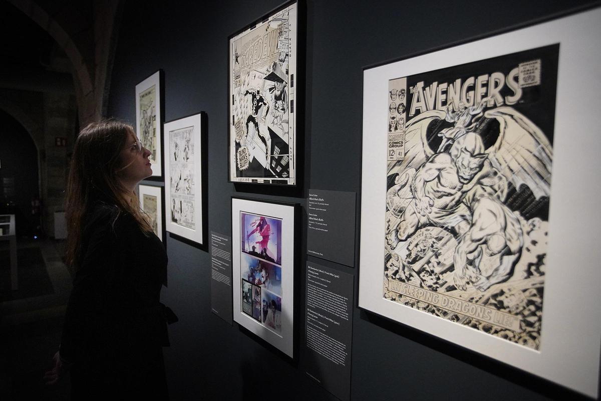 Les imatges de la nova exposició del CaixaForum, dedicada al còmic