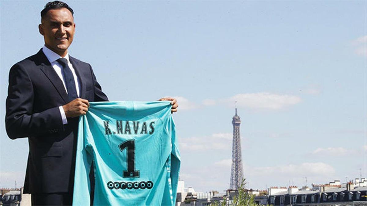 Así ha anunciado el PSG el fichaje de Keylor Navas