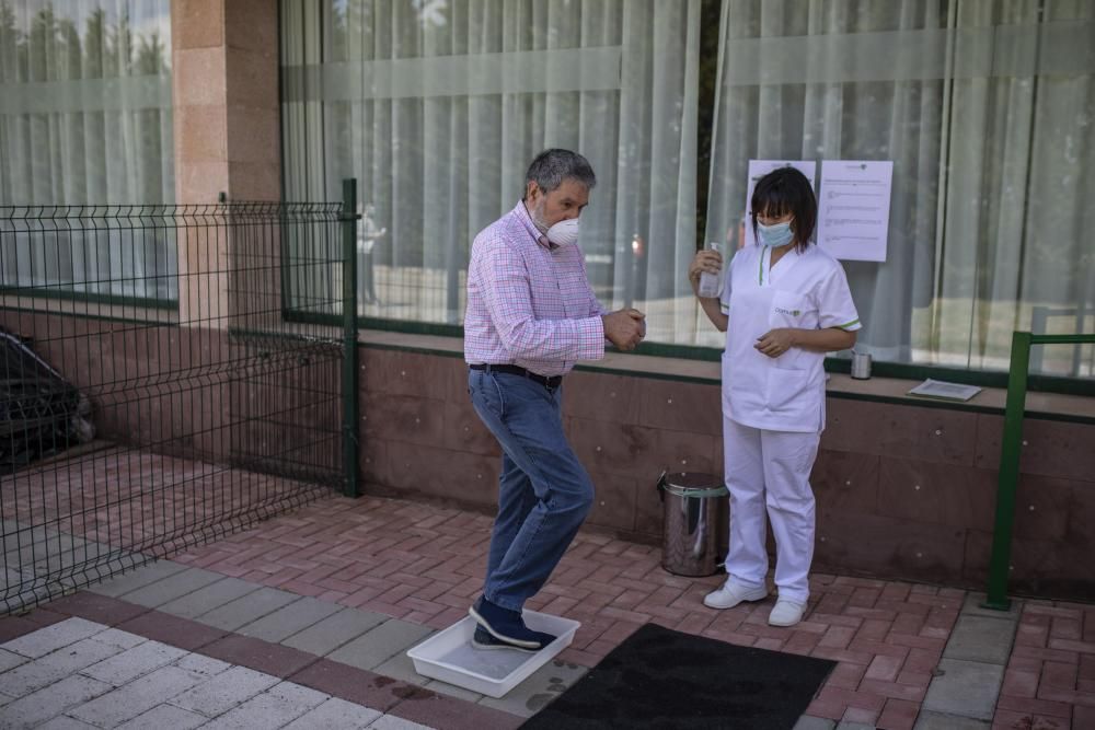 Desescalada en Zamora | Reencuentros en las residencia de mayores tras 90 días de separación