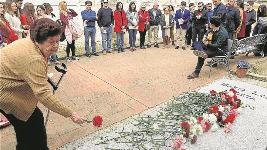 Bujalance recuerda al poeta mario lópez en el centenario de su nacimiento